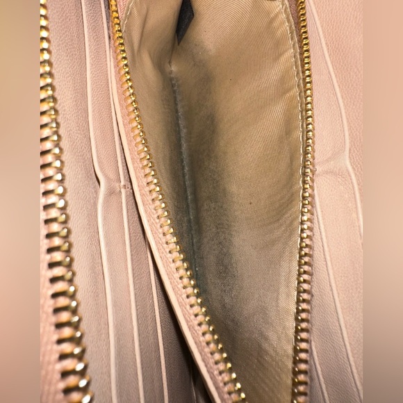 Prada Nappa Gaufre Zip Around Wallet Cipria serial # 107 - Picture 6 of 6